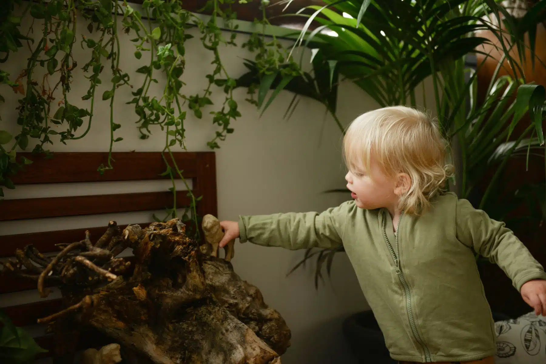 Boy playing at Evoke Early Learning Child Care Centre in Albert Park, South Melbourne.